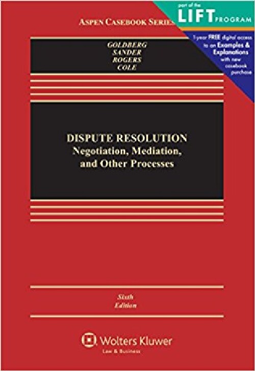 【预订】Dispute Resolution: Negotiation Medi...