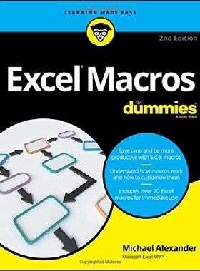 【预订】Excel Macros for Dummies, 2nd Editio...