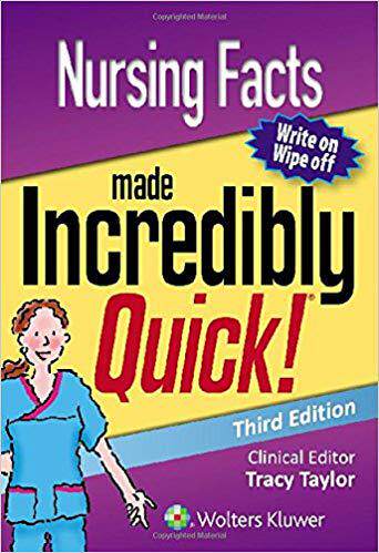 【预售】Nursing Facts Made Incredibly Quick ...