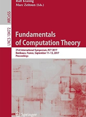 【预订】Fundamentals of Computation Theory: ...
