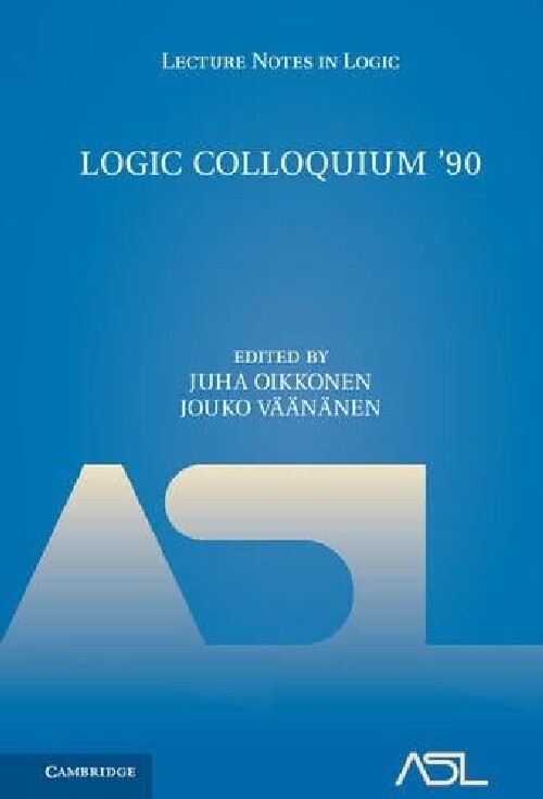 【预订】Logic Colloquium ’90