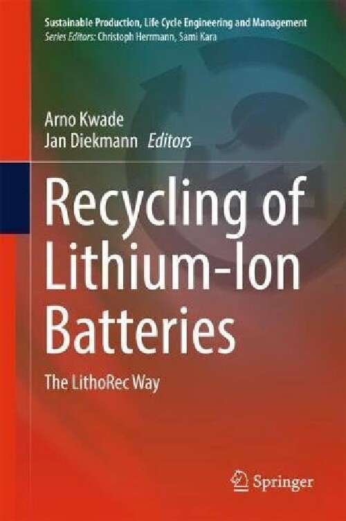 【预订】Recycling of Lithium-Ion Batteries: ...
