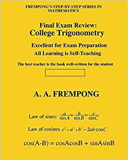 【预售】Final Exam Review: College Trigonome...