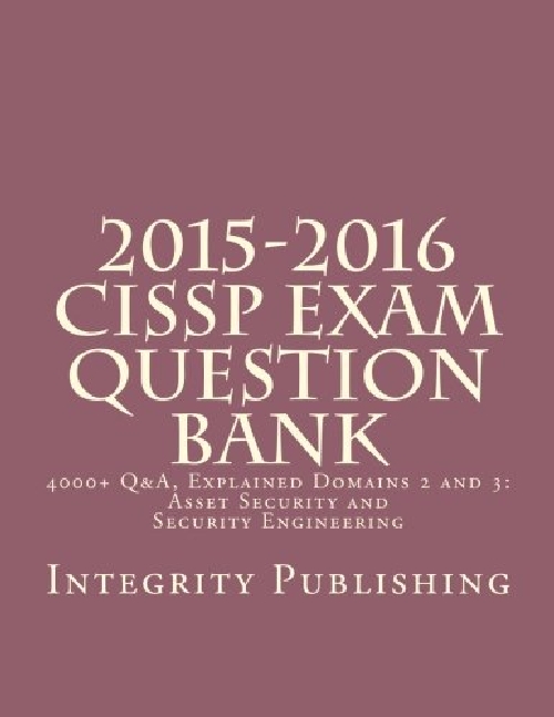 【预订】2015-2016 Cissp Exam Question Bank: ...