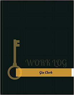 【预售】Gin Clerk Work Log: Work Journal, Wo...