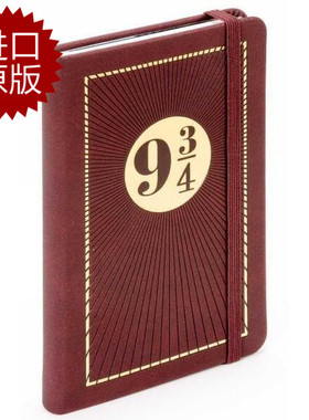 J.K. Rowling’s Wizarding World: Travel Journal: Ruled Pocket Notebook 罗琳的魔法世界 旅行笔记本 英文原版 哈利波特