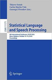Speech Proc... and Language 预售 Statistical