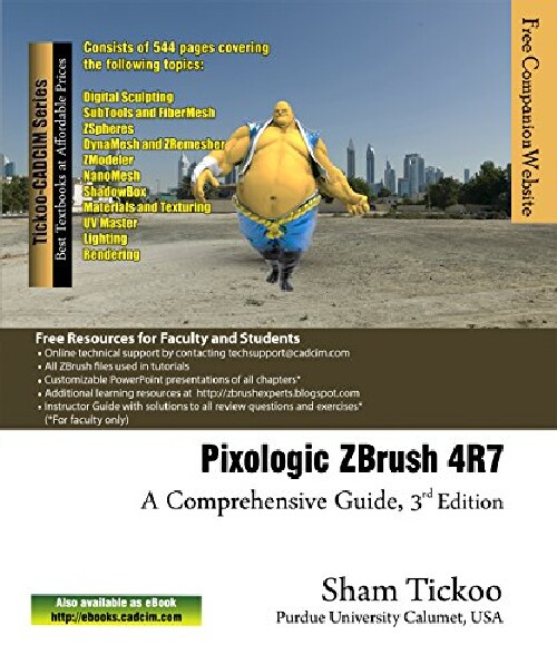 【预订】Pixologic Zbrush 4r7: A Comprehensiv...