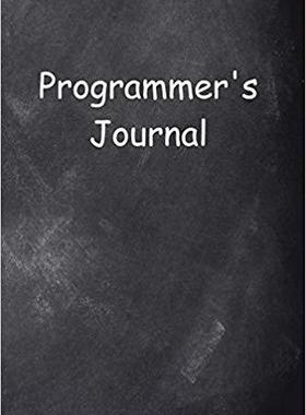【预售】Programmer’s Journal Chalkboard Desi...