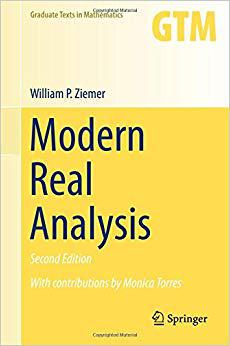 现货 Modern Real Analysis