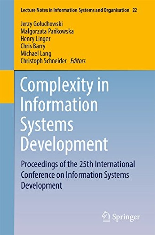 【预订】complexity in information systems de.