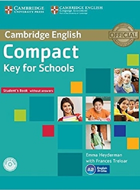 【预订】Compact Key for Schools Student's Pa...