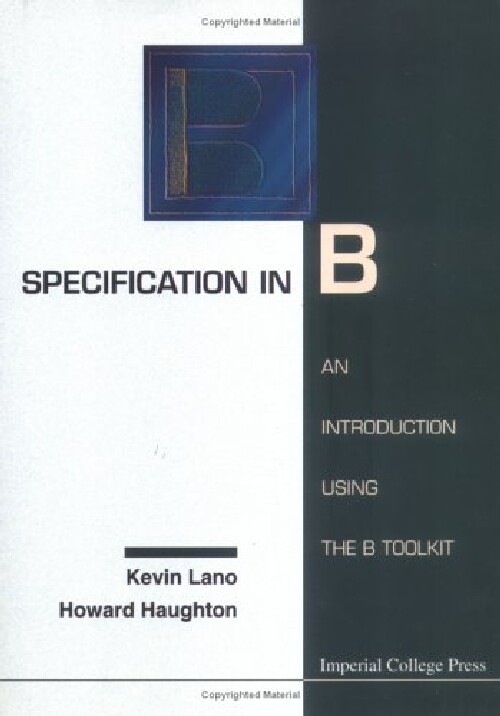 【预订】Specification in B
