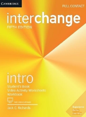【预订】Interchange Intro Full Contact with ...