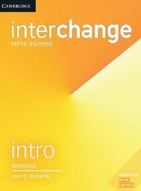 现货 Interchange Intro Workbook