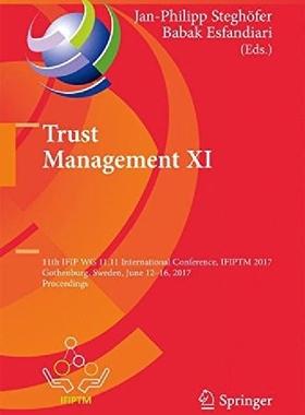 【预订】Trust Management XI: 11th Ifip Wg 11...