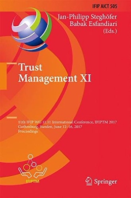 【预订】Trust Management XI: 11th Ifip Wg 11...