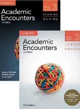 【预订】Academic Encounters Level 3 2-Book S...