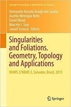 【预售】Singularities and Foliations. Geomet...