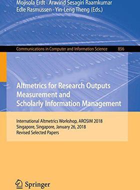【预售】Altmetrics for Research Outputs Meas...