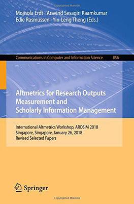 【预售】Altmetrics for Research Outputs Meas...
