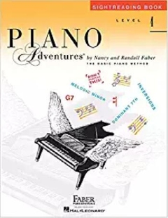 Piano Adventures Level 4级视奏 Sightreading 英文原版 Book 菲伯尔钢琴基础教程