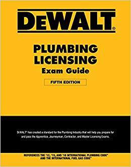【预售】Dewalt Plumbing Licensing Exam Guide...