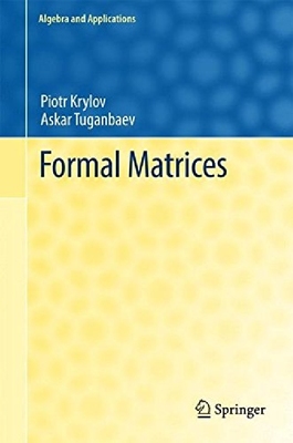 【预订】Formal Matrices
