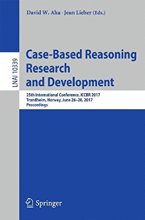 【预订】Case-Based Reasoning Research and De...