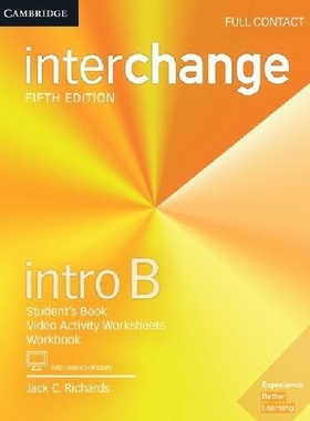 【预订】Interchange Intro B Full Contact wit...