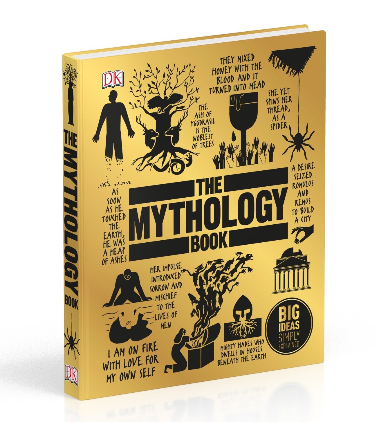 英文原版 DK人类的思想百科丛书 神话 The Mythology Book: Big Ideas Simply Explained