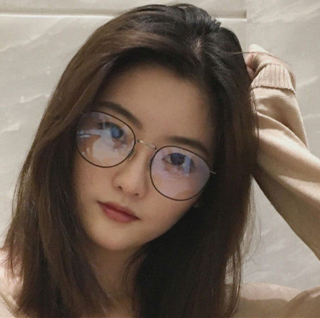 新款复古圆形眼镜架CD0207 时尚百搭男女款文艺范超轻眼镜框架