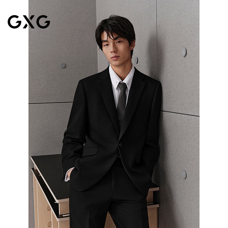 GXG男装  商场同款修身剪裁西服