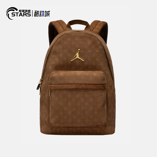 JORDAN乔丹双肩包老花包男女包大容量电脑包学生书包户外旅行背包