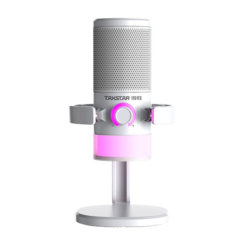 Takstar得胜GX3电容麦克风USB口桌面话筒直播录书K歌蓝牙游戏主播