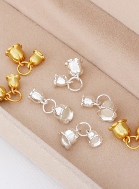 铃兰花吊饰手链手绳项链吊坠手工diy配件配饰饰品