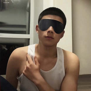 眼罩性感皮革遮光蒙眼面具角色扮演cosplay演出道具