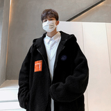 @加厚青年冬季连帽羊羔绒棉衣亮面穿MY9005-P80，男装棉衣，星座223（原229-2）