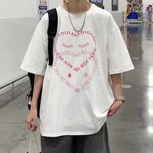 @港风爱心设计夏季男短袖T恤衫DT16-P30,休闲黑色风衣搭配什么裤子好看图片