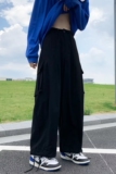 @港风束脚工装裤宽松春秋季2025新款大口袋休闲裤NZ287-P50，男装工装外套，星座223（原229-2）