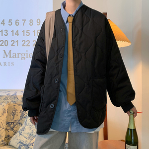 @港风 内胆棉衣男工装菱格夹棉外套冬季薄款棉服MY9000-P72图片