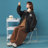 @中性风工装牛仔夹克男女情侣款春秋上衣外套JK315-P68，男装夹克，星座223（原229-2）