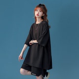 現(xiàn)貨中性風(fēng)男女夏季短袖T恤短褲運(yùn)動(dòng)套裝男大碼刺繡TZ2226/P50，女裝套裝/套裙，星座223（原229-2）