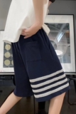 @港风美式短裤男夏季薄款冰丝华夫格运动裤子潮牌DK068-P30，男装牛仔裤，星座223（原229-2）