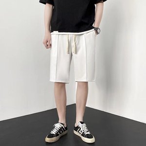 @港风 短裤男夏季薄大裤衩潮流纯色五分中裤宽松运动裤DK039-P30图片