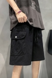 M-5XL宽松直筒五分工装裤男潮夏季新款大码短裤DK057-P35，男装牛仔裤，星座223（原229-2）