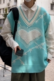 @港风男针织背心马甲情侣无休坎肩外套21M84-P38，男装背心/马甲，星座223（原229-2）