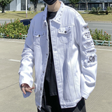 @港风加绒加厚工装牛仔夹克男秋冬外套JK308-P80，男装夹克，星座223（原229-2）