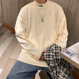 @港风半高领德绒长袖T恤男秋冬百搭打底衫卫衣tx002-P30，男装T恤，星座223（原229-2）