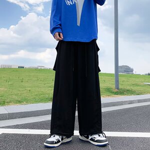 @港风  束脚工装裤宽松春秋季2025新款大口袋休闲裤 NZ287-P50图片